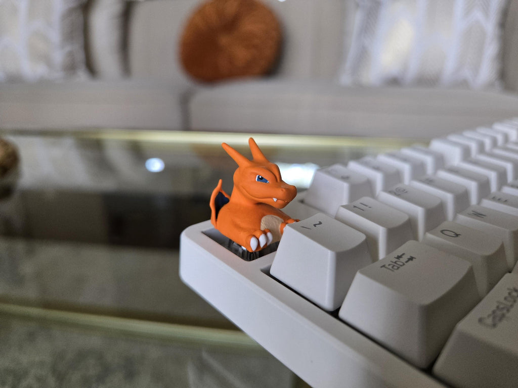 Hand-Painted Charizard Artisan Keycap for mechanical keyboard