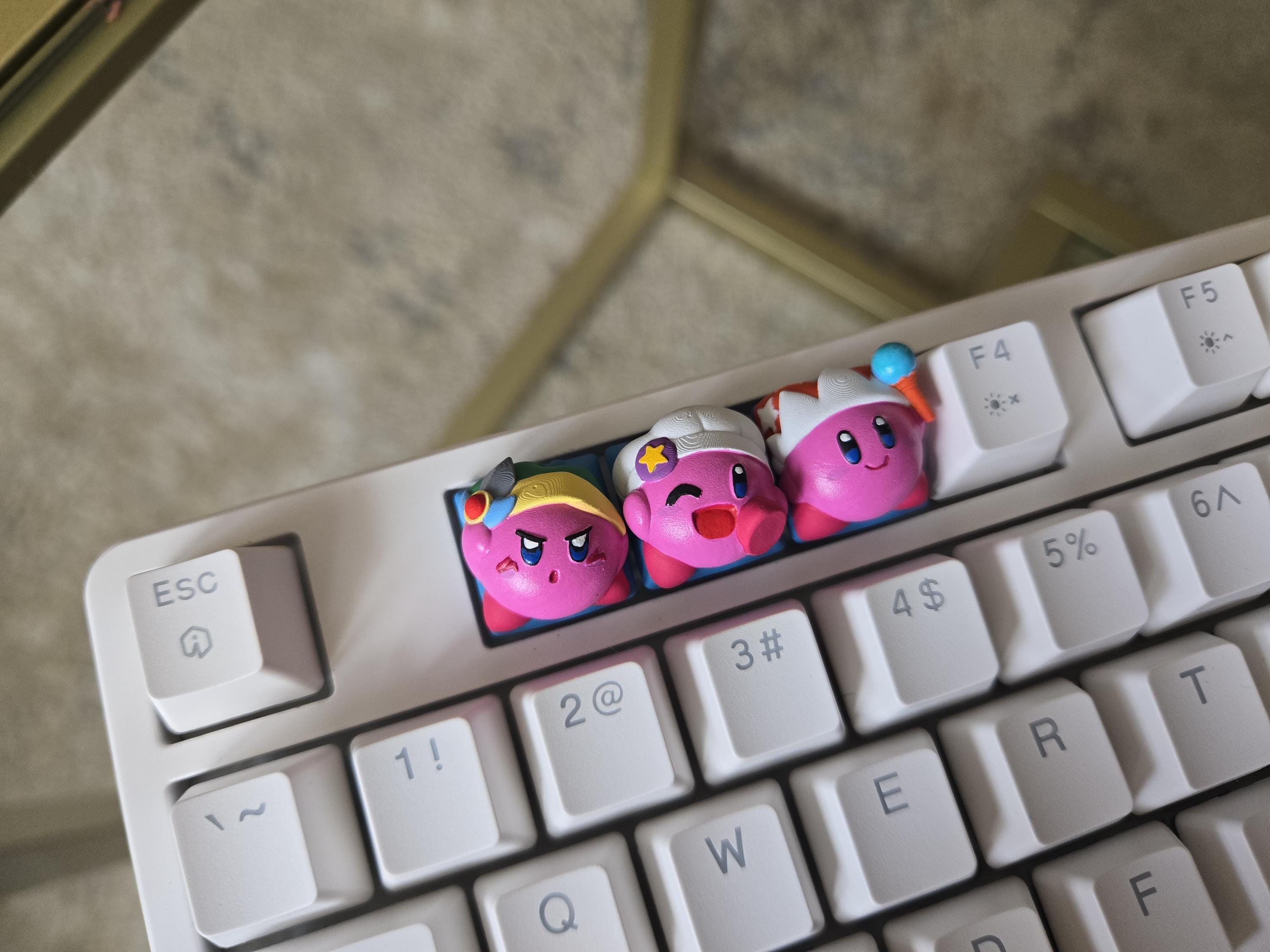 Hand-Painted Video Game Artisan Keycap Set for mechanical keyboard