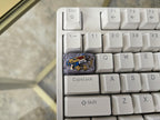 Hand-Painted Marine Rivet Gun Artisan Keycap for mechanical keyboard