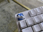 Hand-Painted Anime Poliwrath Artisan Keycap for mechanical keyboard