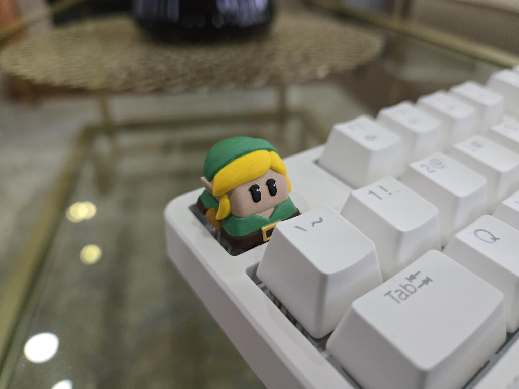 Hand-Painted Link Artisan Keycap for mechanical keyboard