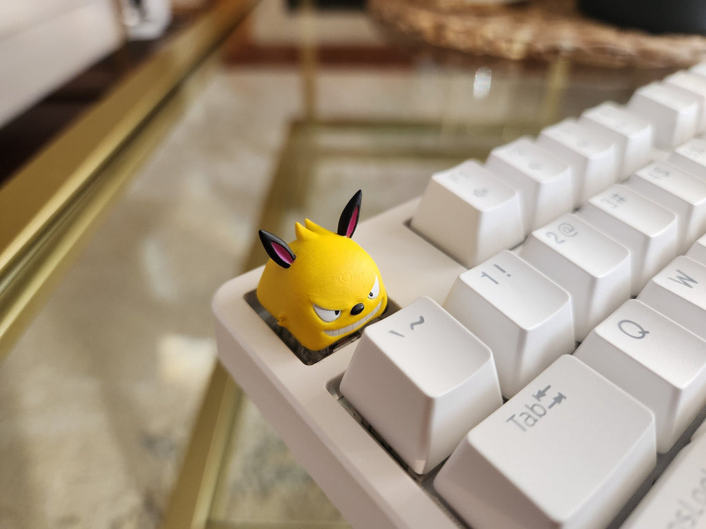 Hand-Painted Palworld Grizzbolt Video Game Artisan Keycap for mechanical keyboard
