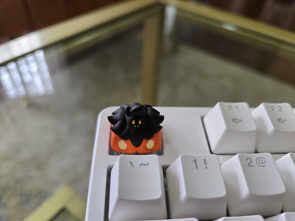 Hand-Painted Pumpkaboo Artisan Keycap for mechanical keyboard