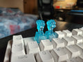 Clear Skeleton Hand Artisan Keycap for mechanical keyboard