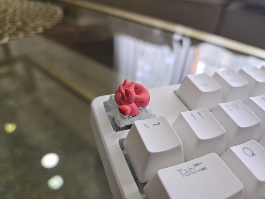 Hand-Painted Palworld Chillet Video Game Artisan Keycap for mechanical keyboard