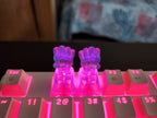 Clear Skeleton Hand Artisan Keycap for mechanical keyboard