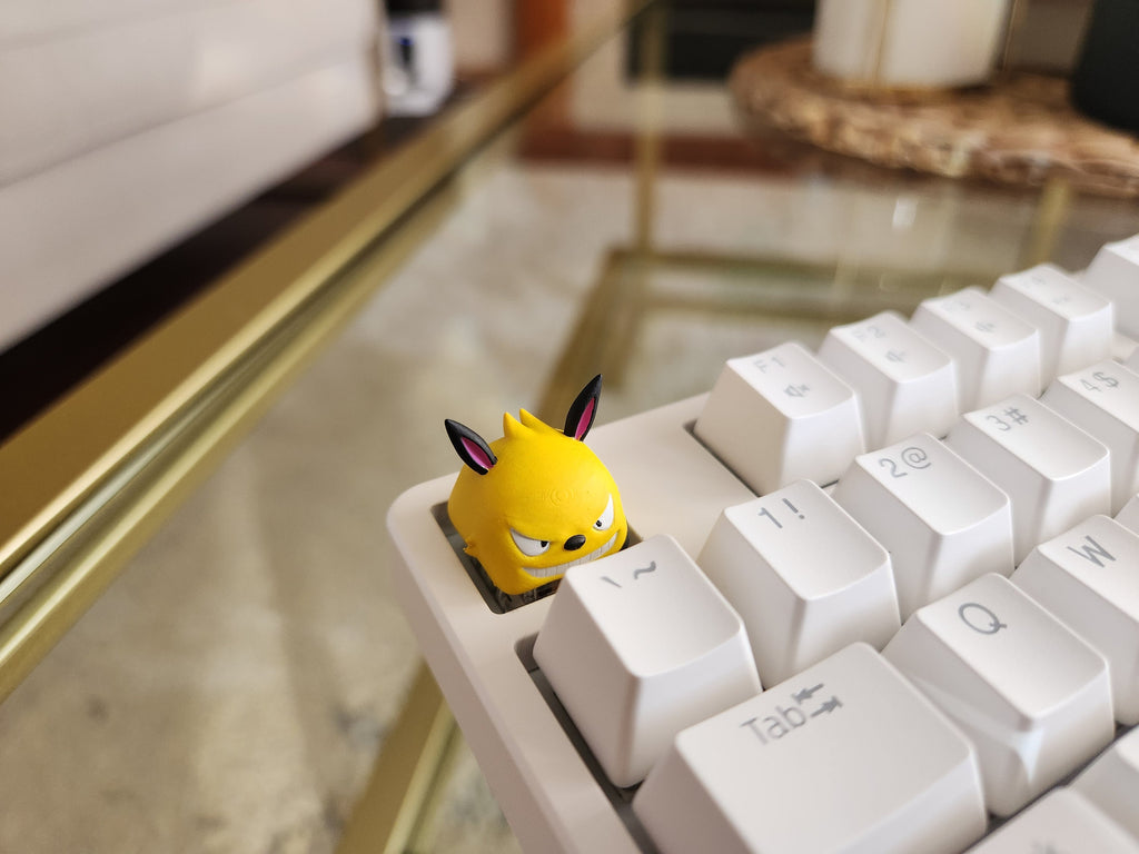Hand-Painted Palworld Grizzbolt Video Game Artisan Keycap for mechanical keyboard