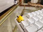 Thunder Bear Keycap – hand painted artisan keycap for mechanical keyboard – view 2