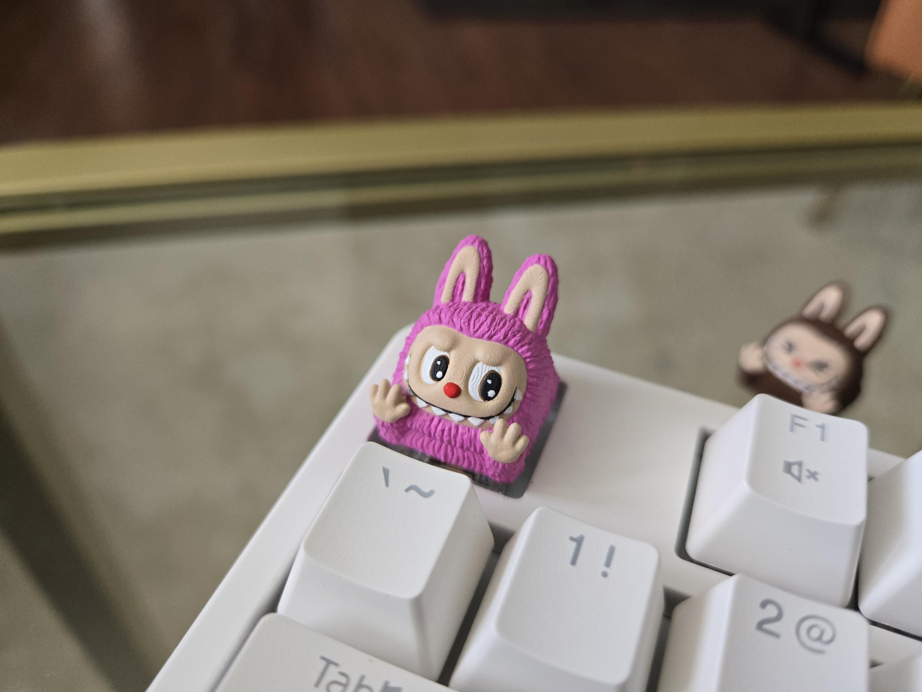Hand-Painted Cartoon Artisan Keycaps for mechanical keyboard
