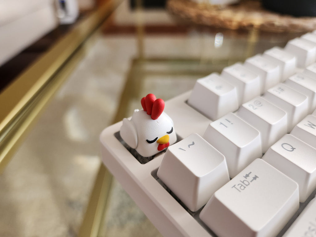 Hand-Painted Palworld Chikipi Artisan Keycap for mechanical keyboard