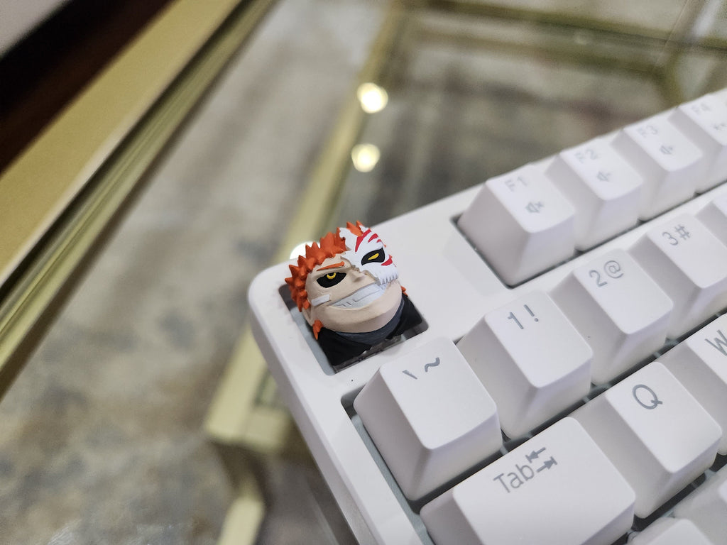 Hand-painted anime character artisan keycap for mechanical keyboard