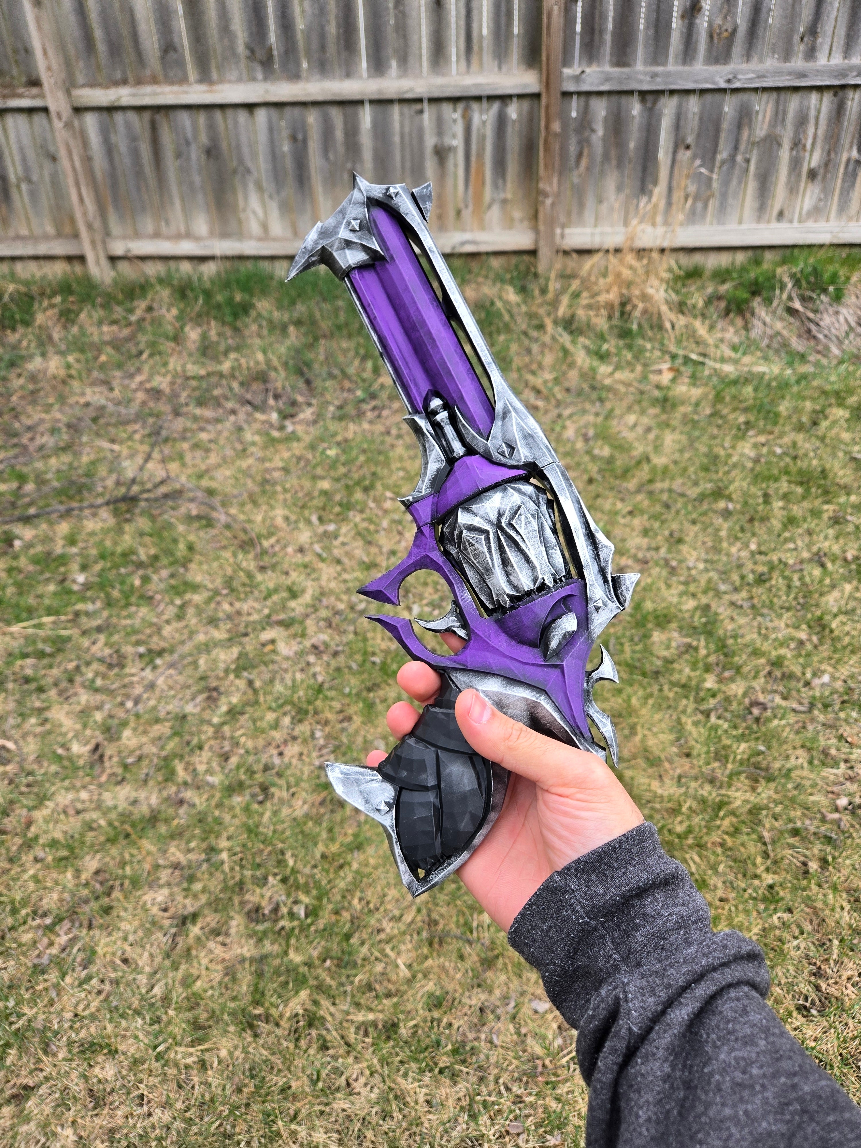 Reaper Sheriff Cosplay Prop – Hand Painted 1:1 Scale Valorant Replica handcrafted collectible