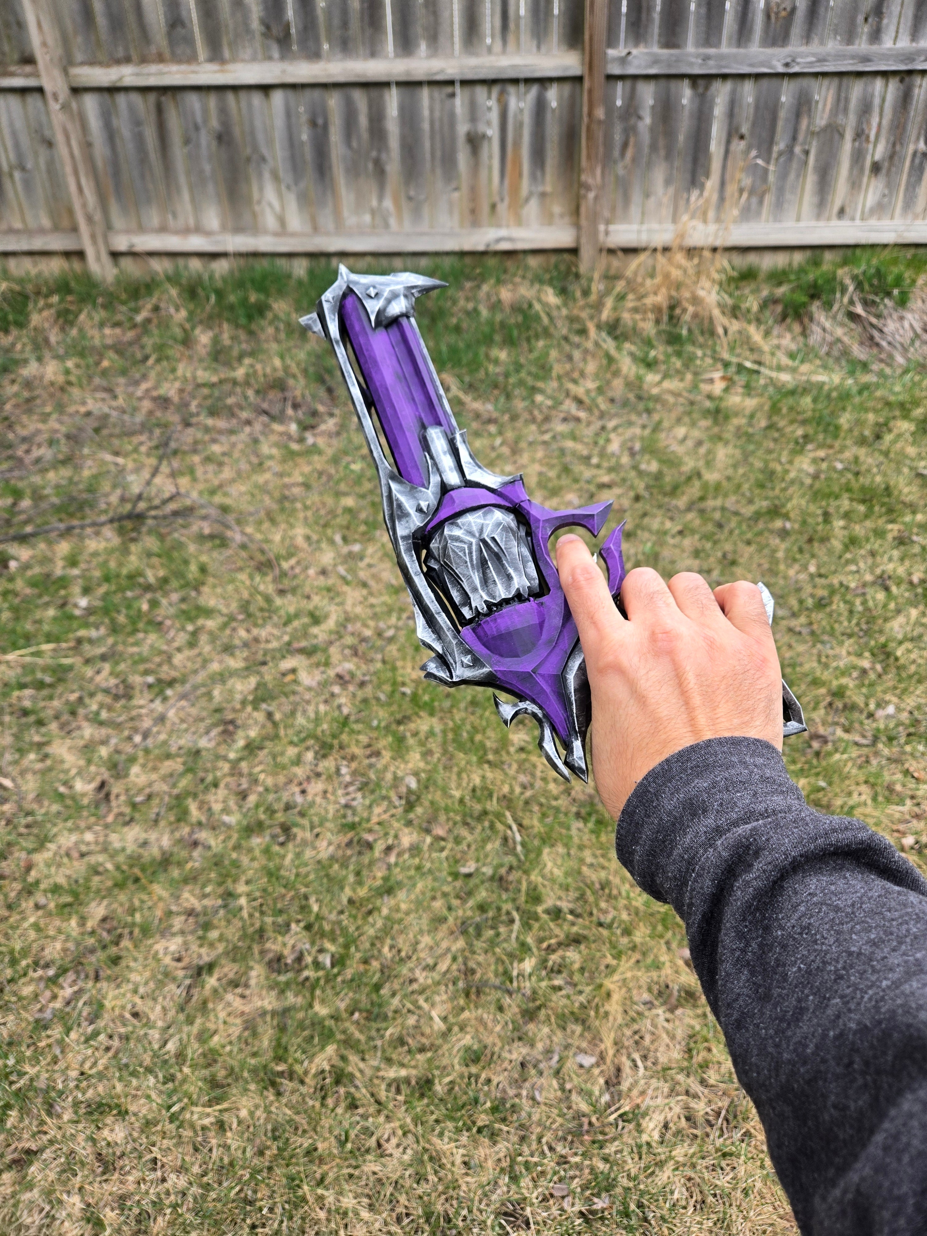 Reaper Sheriff Cosplay Prop – Hand Painted 1:1 Scale Valorant Replica handcrafted collectible