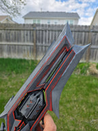 Stormwave Sidearm Prop – hand finished cosplay display prop – view 5