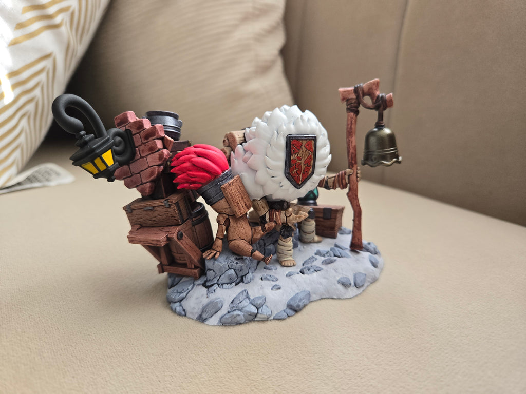 Noco Expedition Painted Diorama - Miniature Diorama Fan Art - 3" Tall handcrafted collectible