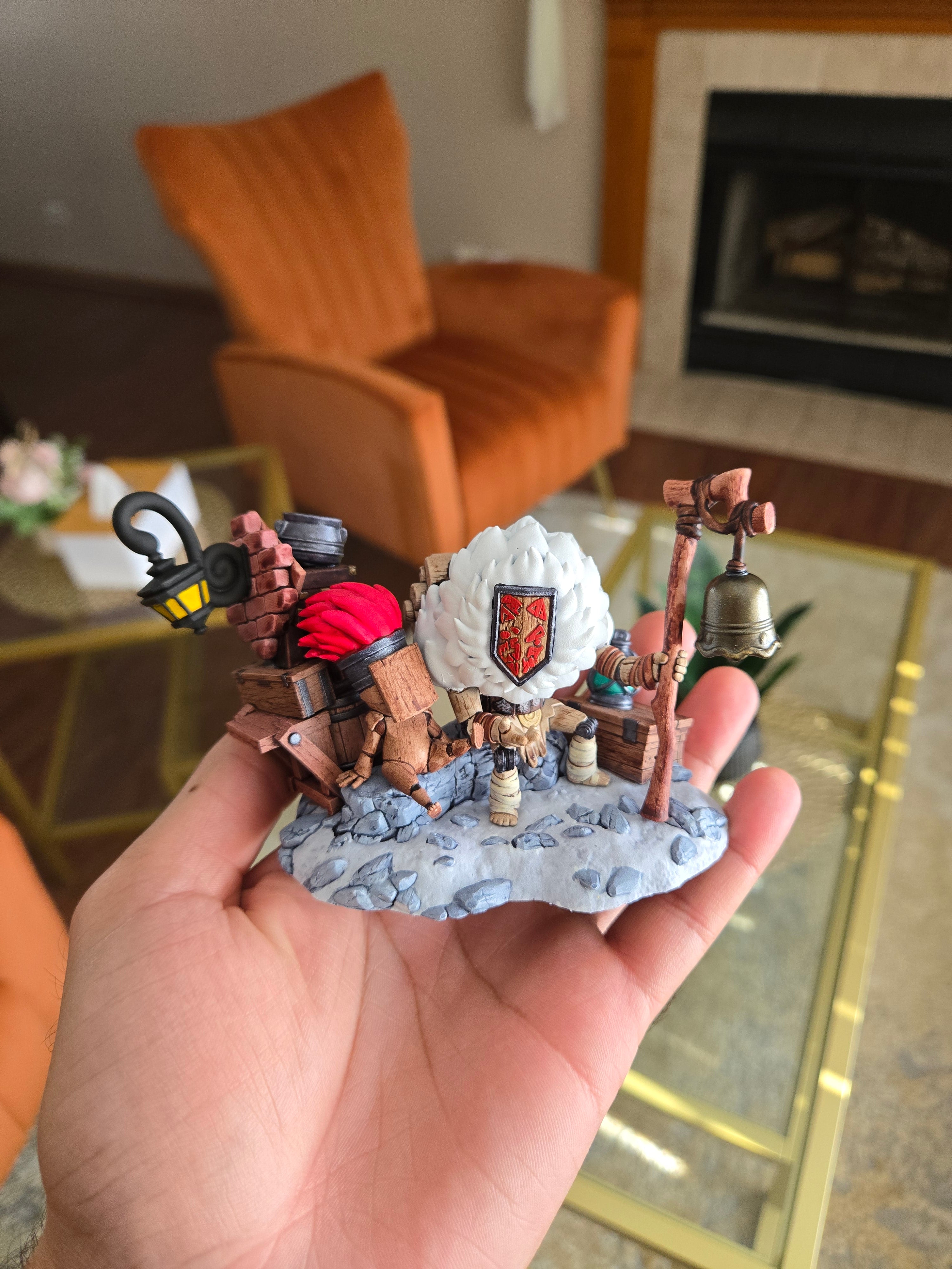 Noco Expedition Painted Diorama - Miniature Diorama Fan Art - 3" Tall handcrafted collectible