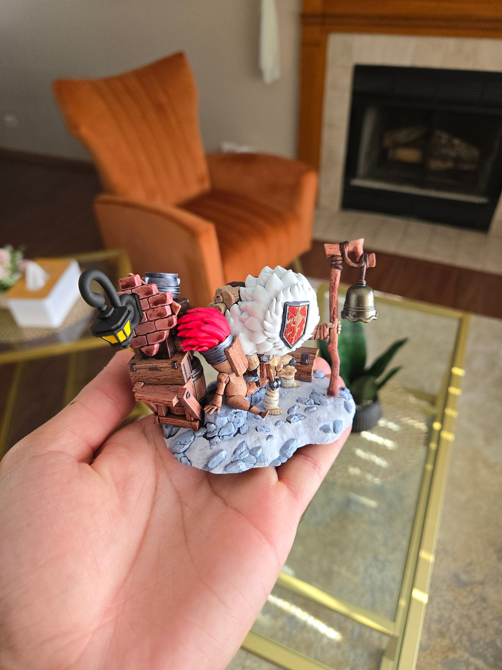 Noco Expedition Painted Diorama - Miniature Diorama Fan Art - 3" Tall handcrafted collectible