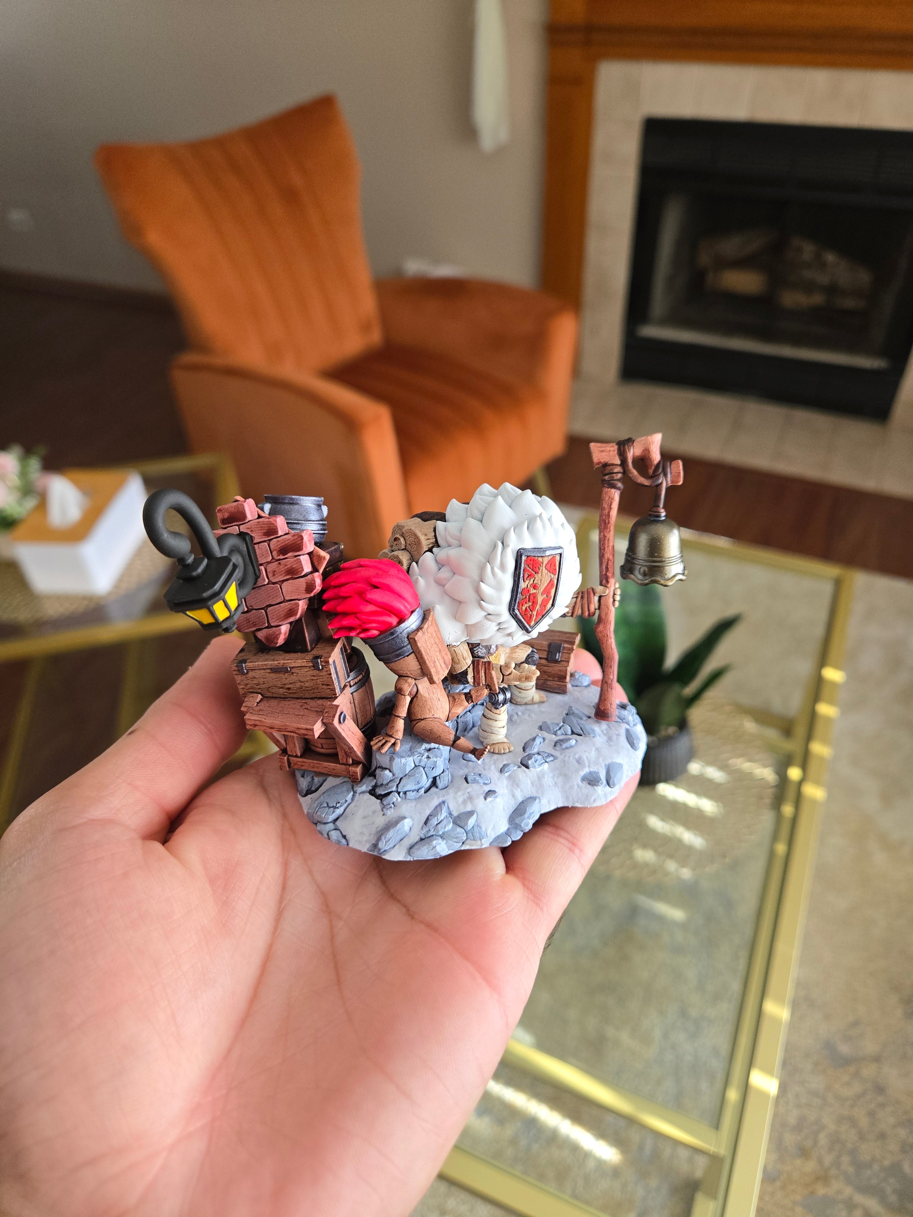 Noco Expedition Painted Diorama - Miniature Diorama Fan Art - 3" Tall handcrafted collectible