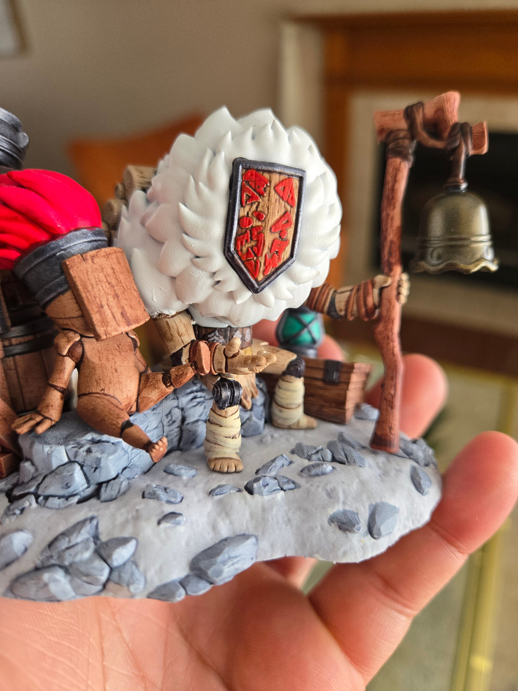 Noco Expedition Painted Diorama - Miniature Diorama Fan Art - 3" Tall handcrafted collectible