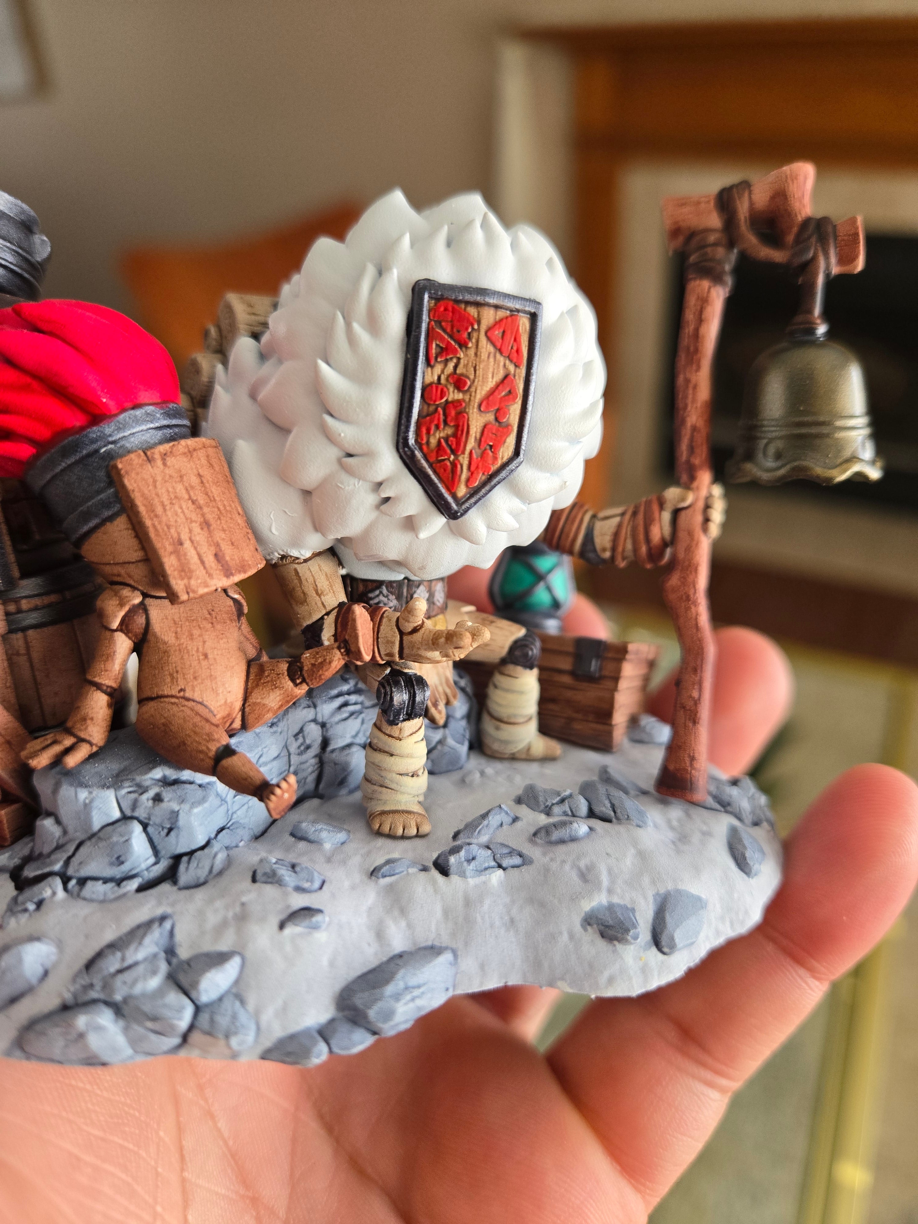 Noco Expedition Painted Diorama - Miniature Diorama Fan Art - 3" Tall handcrafted collectible