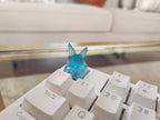 Clear Anime Snorlax Artisan Keycap for mechanical keyboard