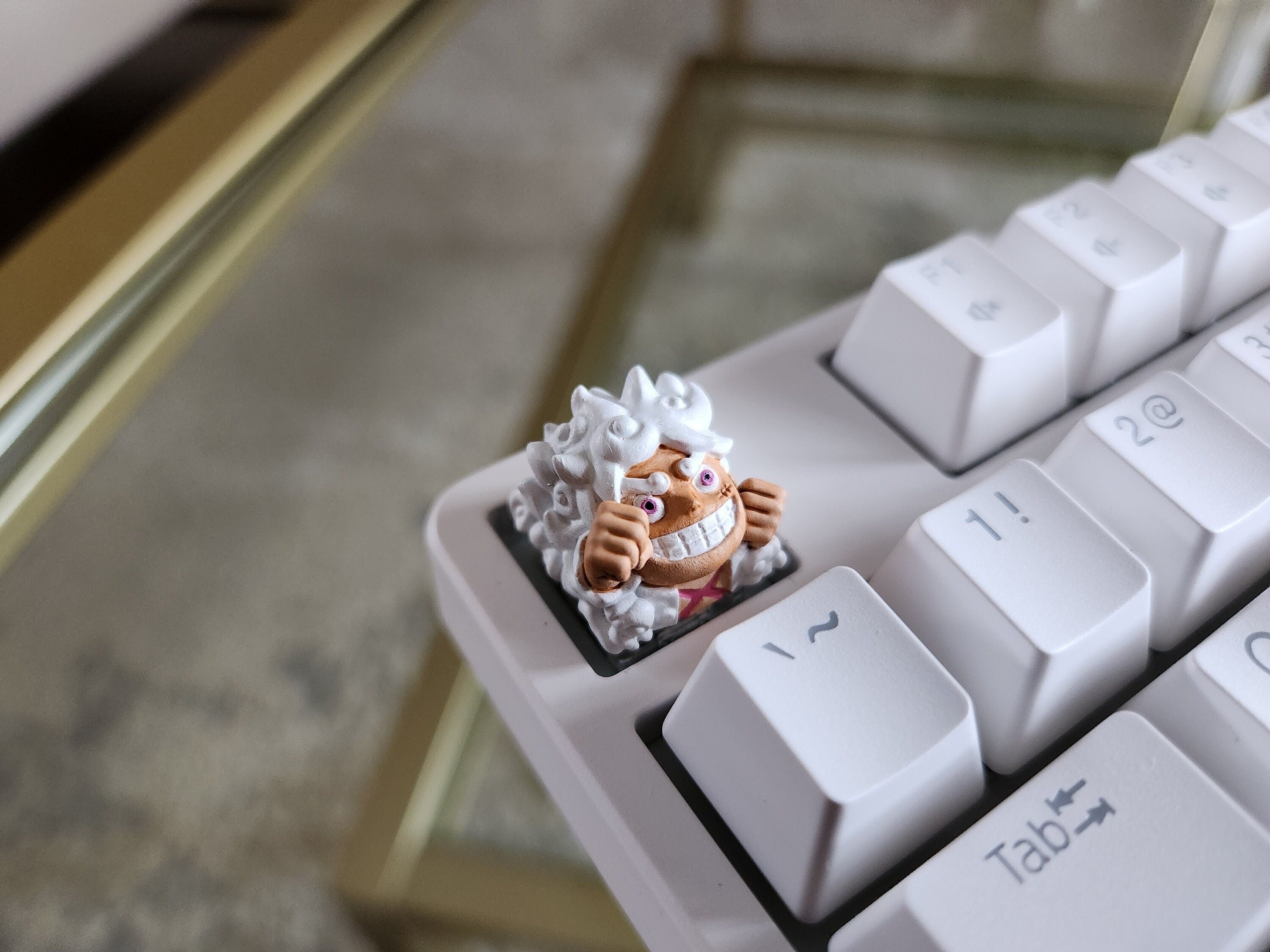 Hand-Painted Anime Artisan Keycap for mechanical keyboard