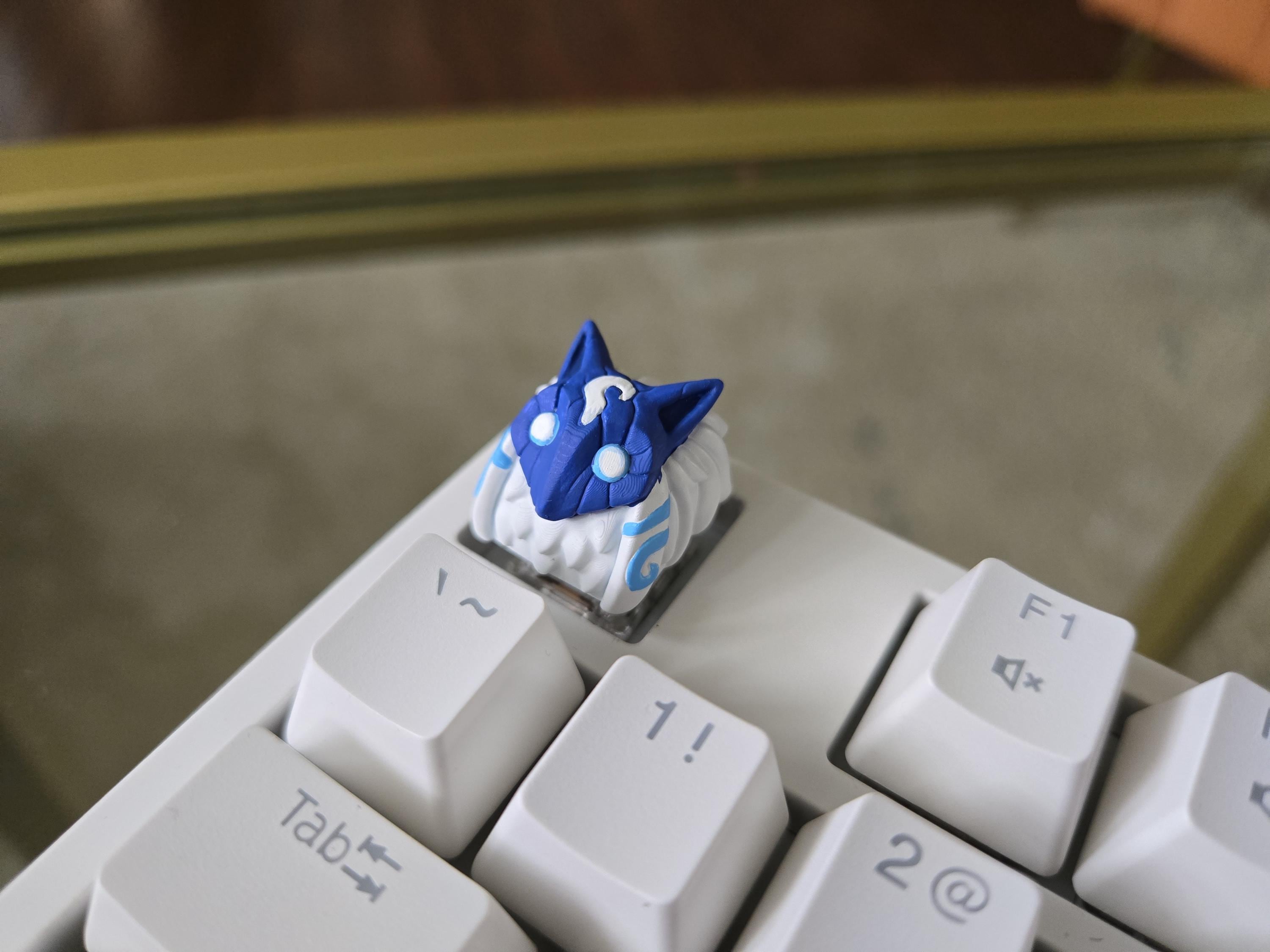 Hand-Painted Video Game Kindred Artisan Keycap for mechanical keyboard