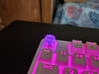 Clear Demon Skull Artisan Keycap for mechanical keyboard