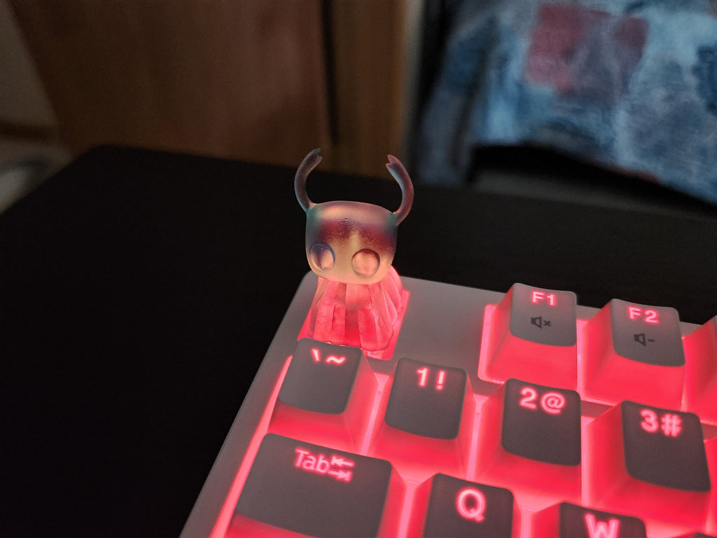 Clear Hollow Knight Artisan Keycap for mechanical keyboard