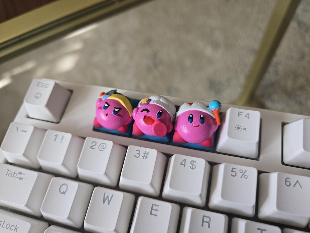 Hand-Painted Video Game Artisan Keycap Set for mechanical keyboard