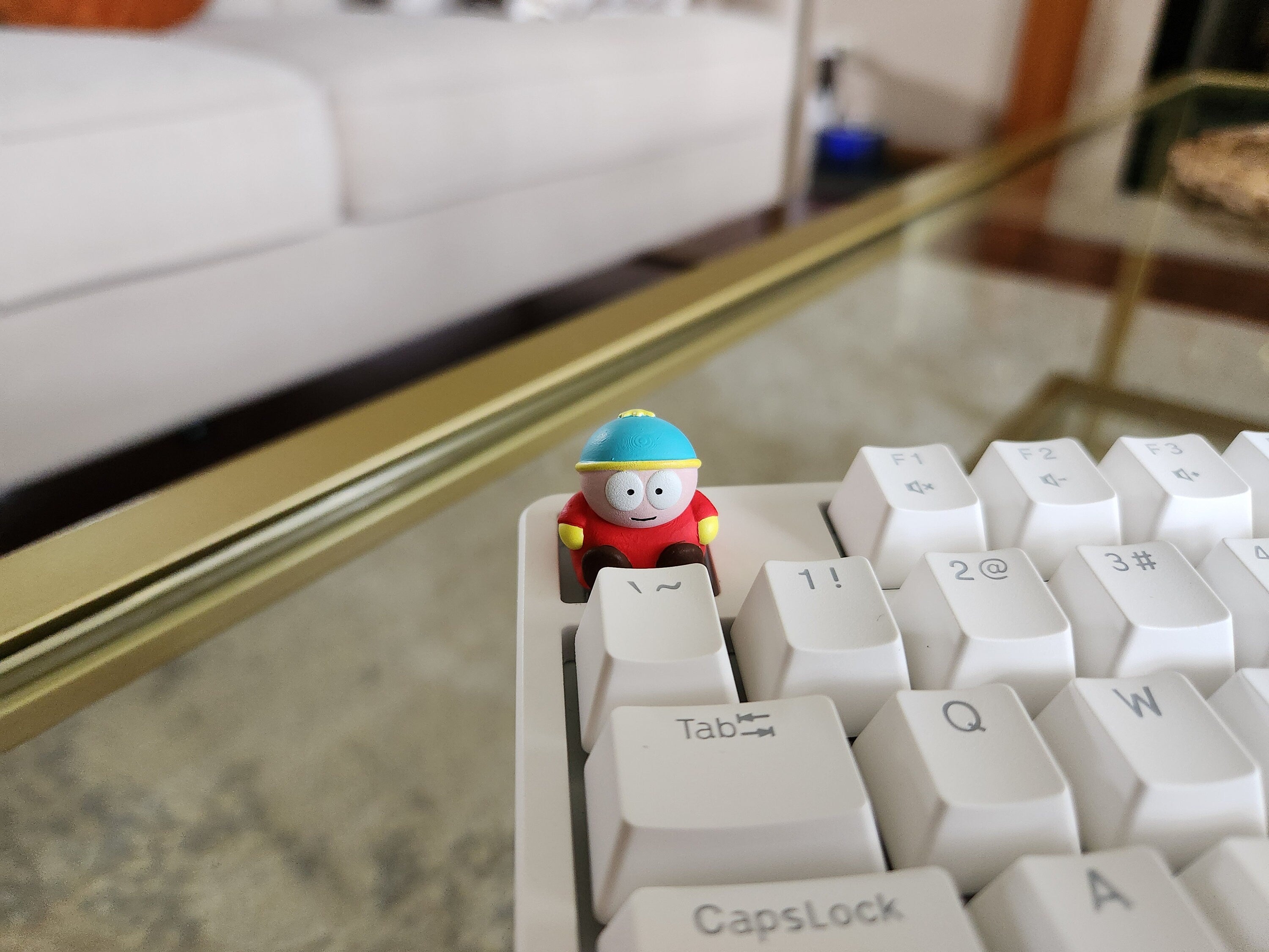 Hand-Painted Cartoon Eric Artisan Keycap for mechanical keyboard