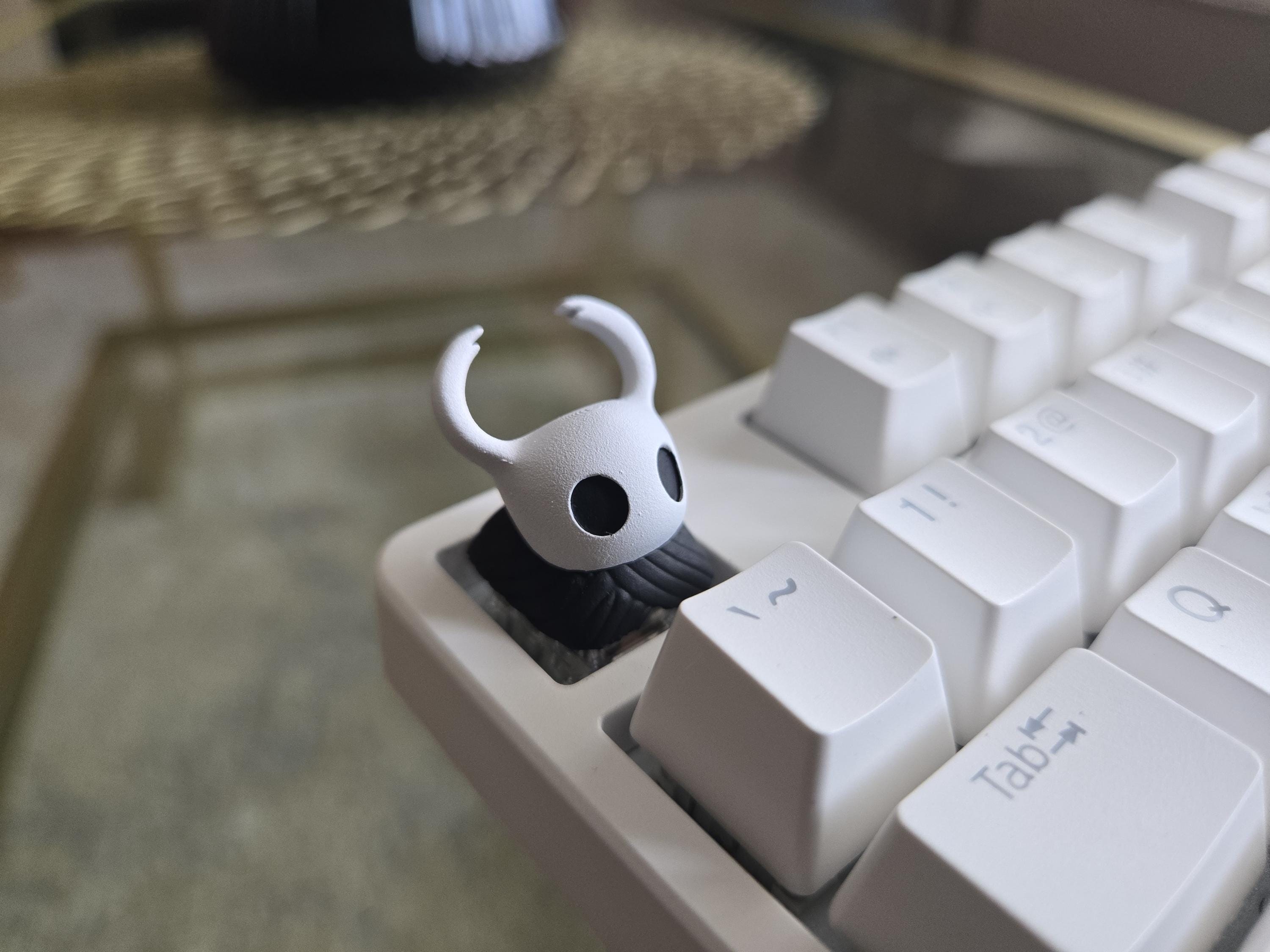 Hand-Painted Hollow Knight Artisan Keycaps for mechanical keyboard