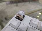 Hand-Painted Bongo Cat Artisan Keycap for mechanical keyboard