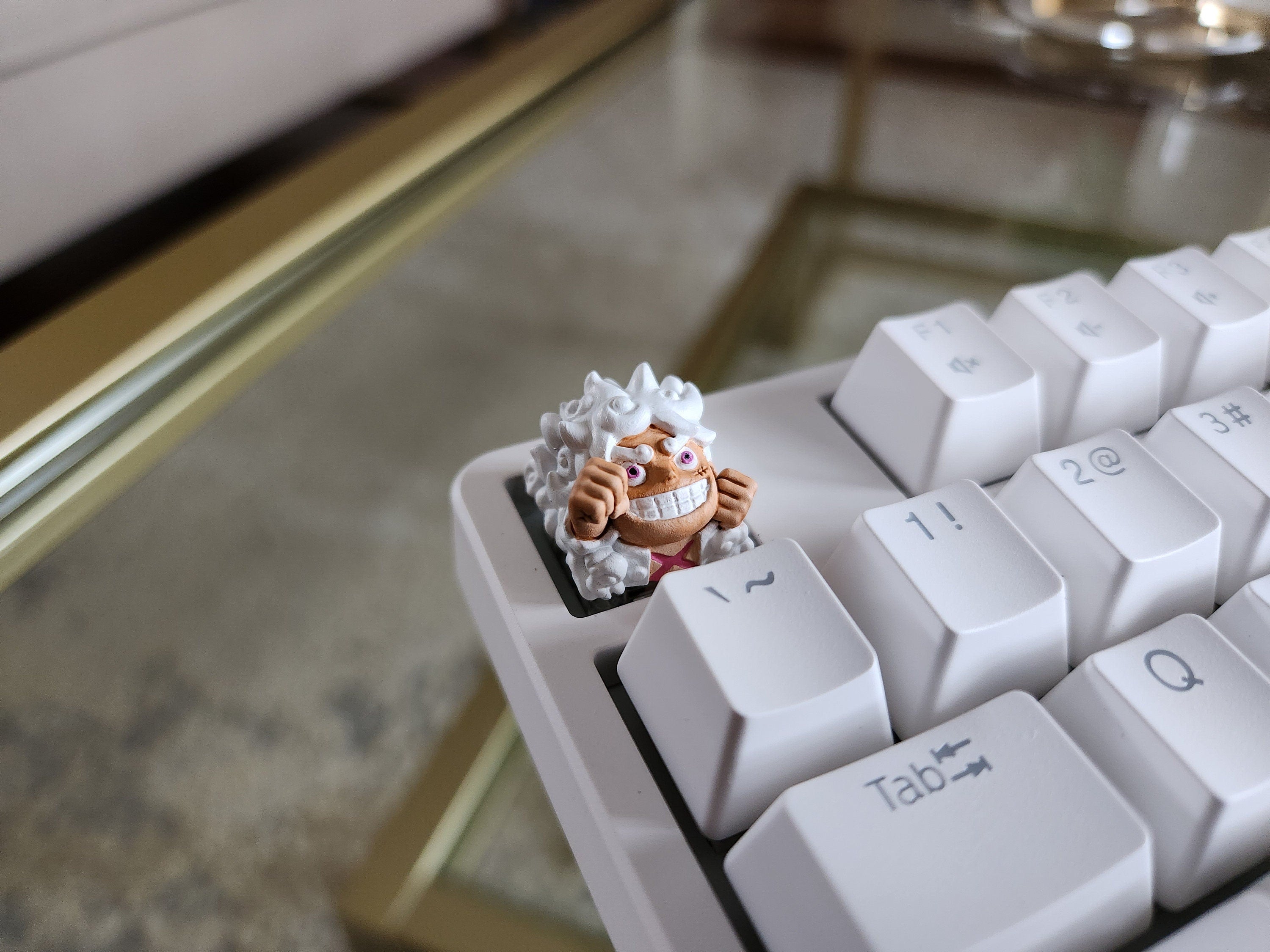 Hand-Painted Anime Artisan Keycap for mechanical keyboard