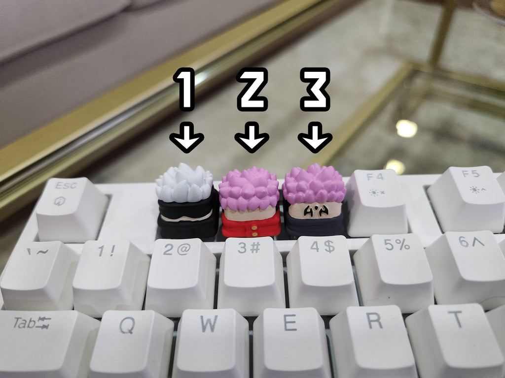 Hand-Painted Anime Artisan Keycap for mechanical keyboard