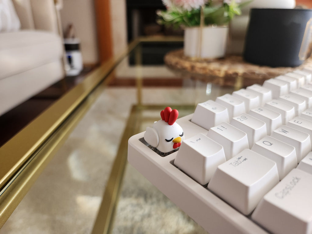 Hand-Painted Palworld Chikipi Artisan Keycap for mechanical keyboard