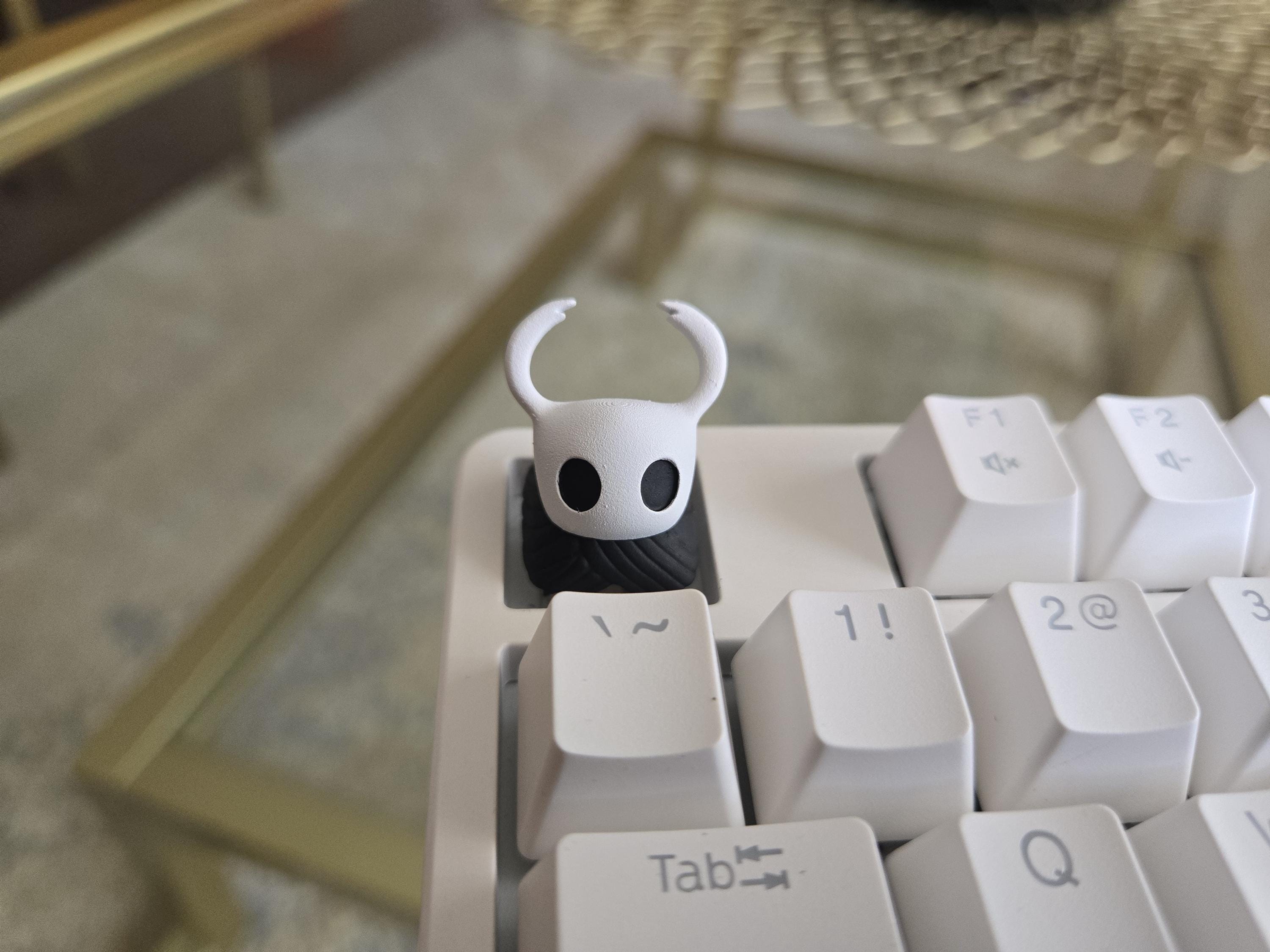 Hand-Painted Hollow Knight Artisan Keycaps for mechanical keyboard