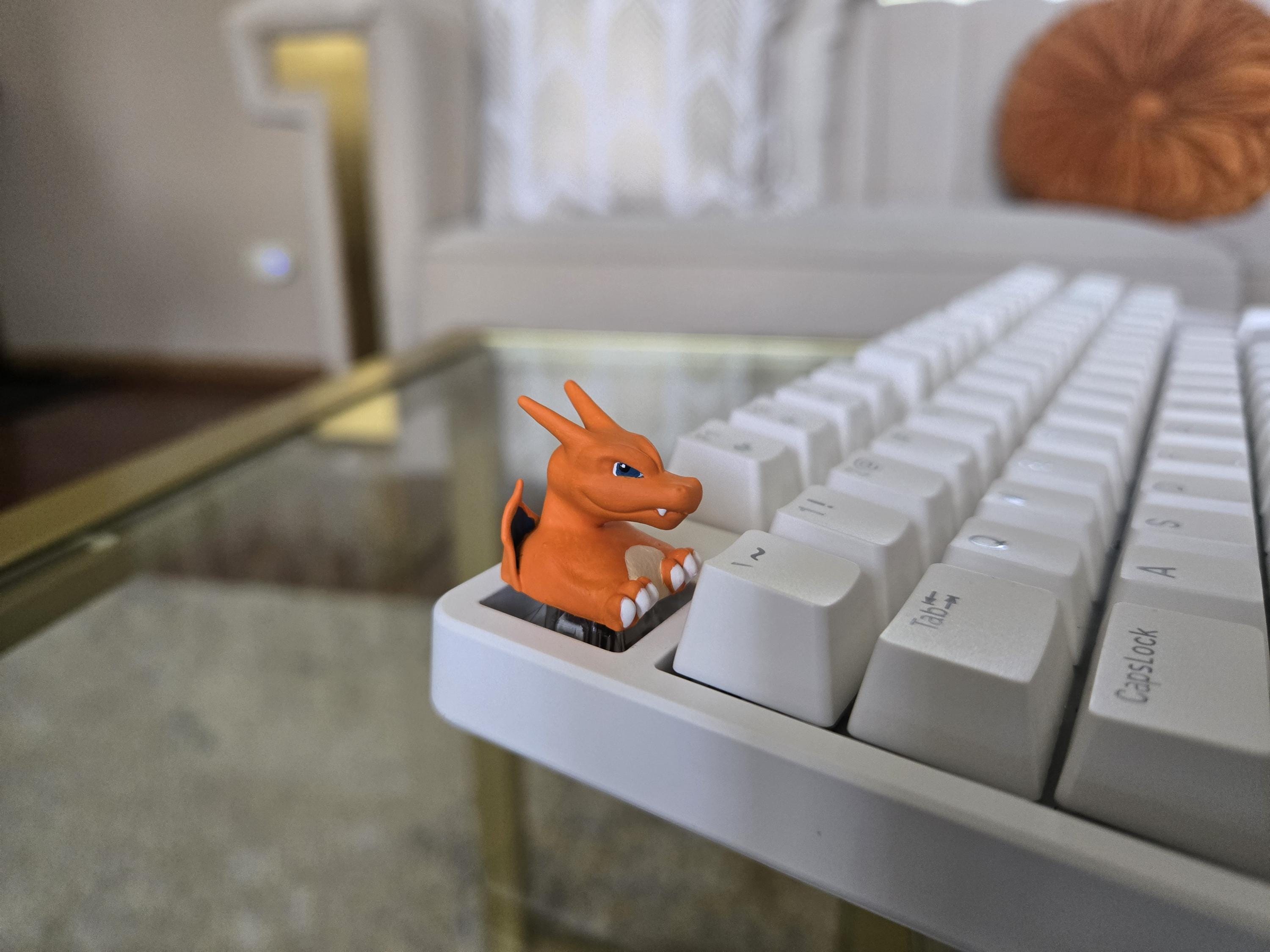 Hand-Painted Charizard Artisan Keycap for mechanical keyboard