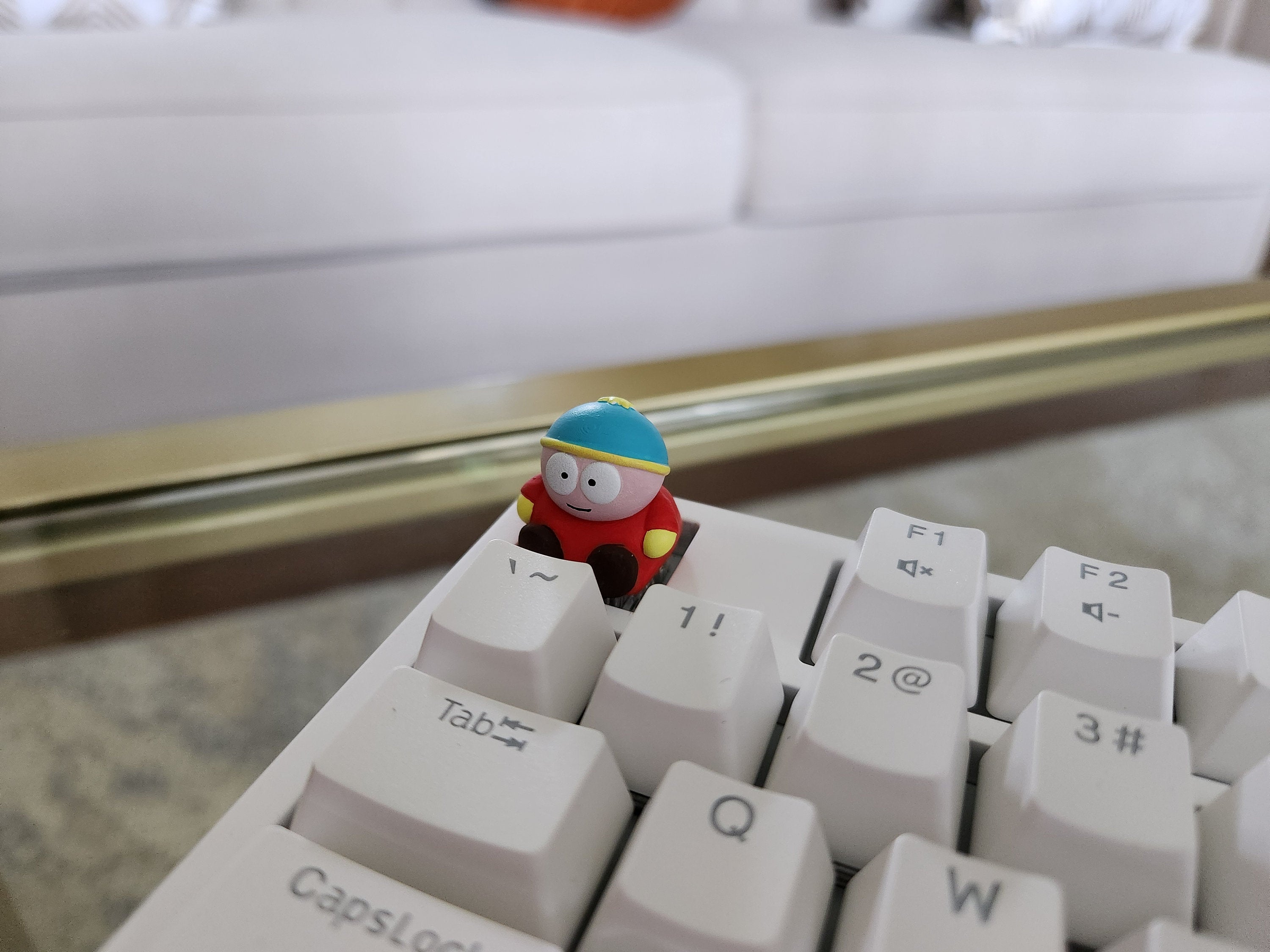 Hand-Painted Cartoon Eric Artisan Keycap for mechanical keyboard