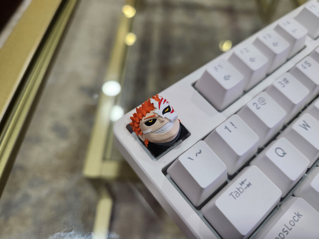 Hand-painted anime character artisan keycap for mechanical keyboard