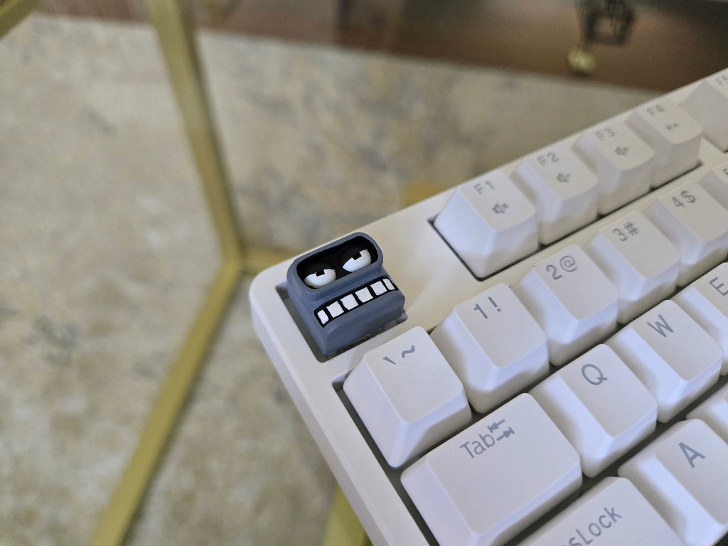 Hand-Painted Cartoon Bender Artisan Keycap for mechanical keyboard