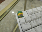 Forest Hero Keycap – hand painted artisan keycap for mechanical keyboard – view 6