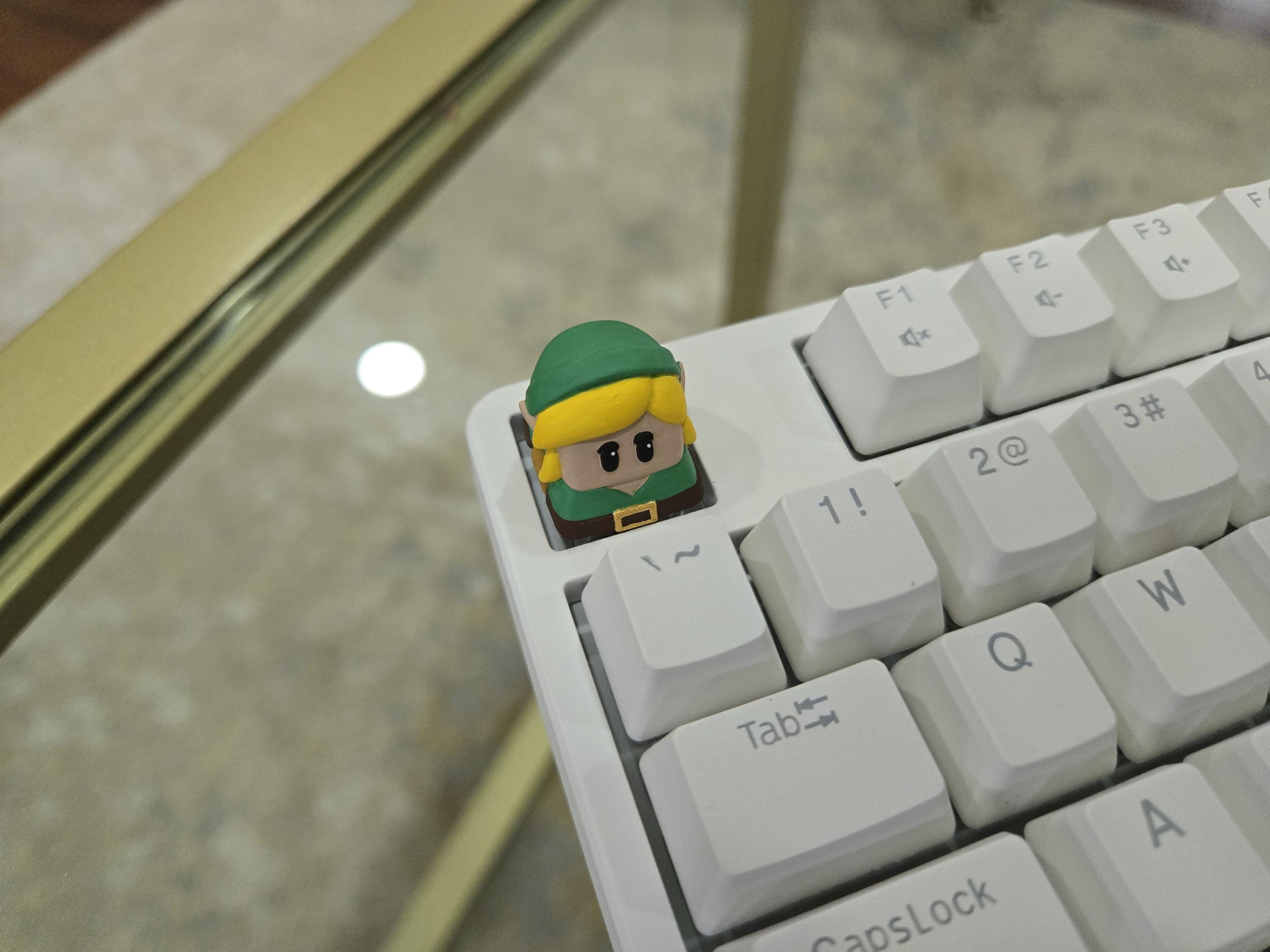 Hand-Painted Link Artisan Keycap for mechanical keyboard