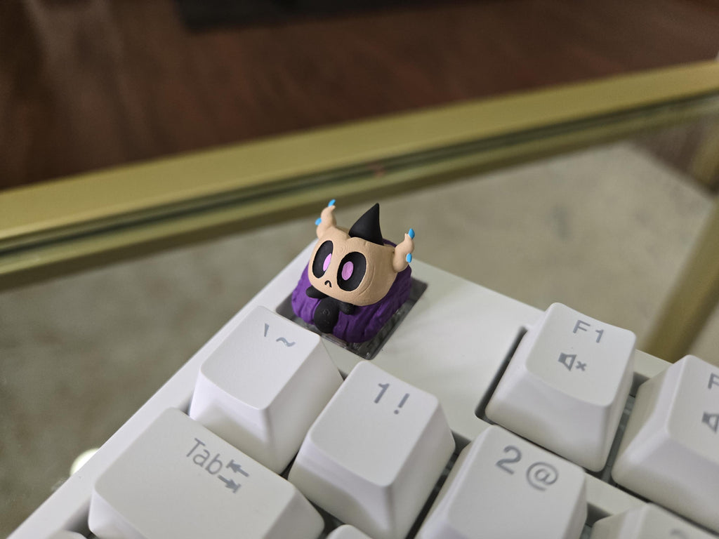 Hand-Painted Phantump Artisan Keycap for mechanical keyboard