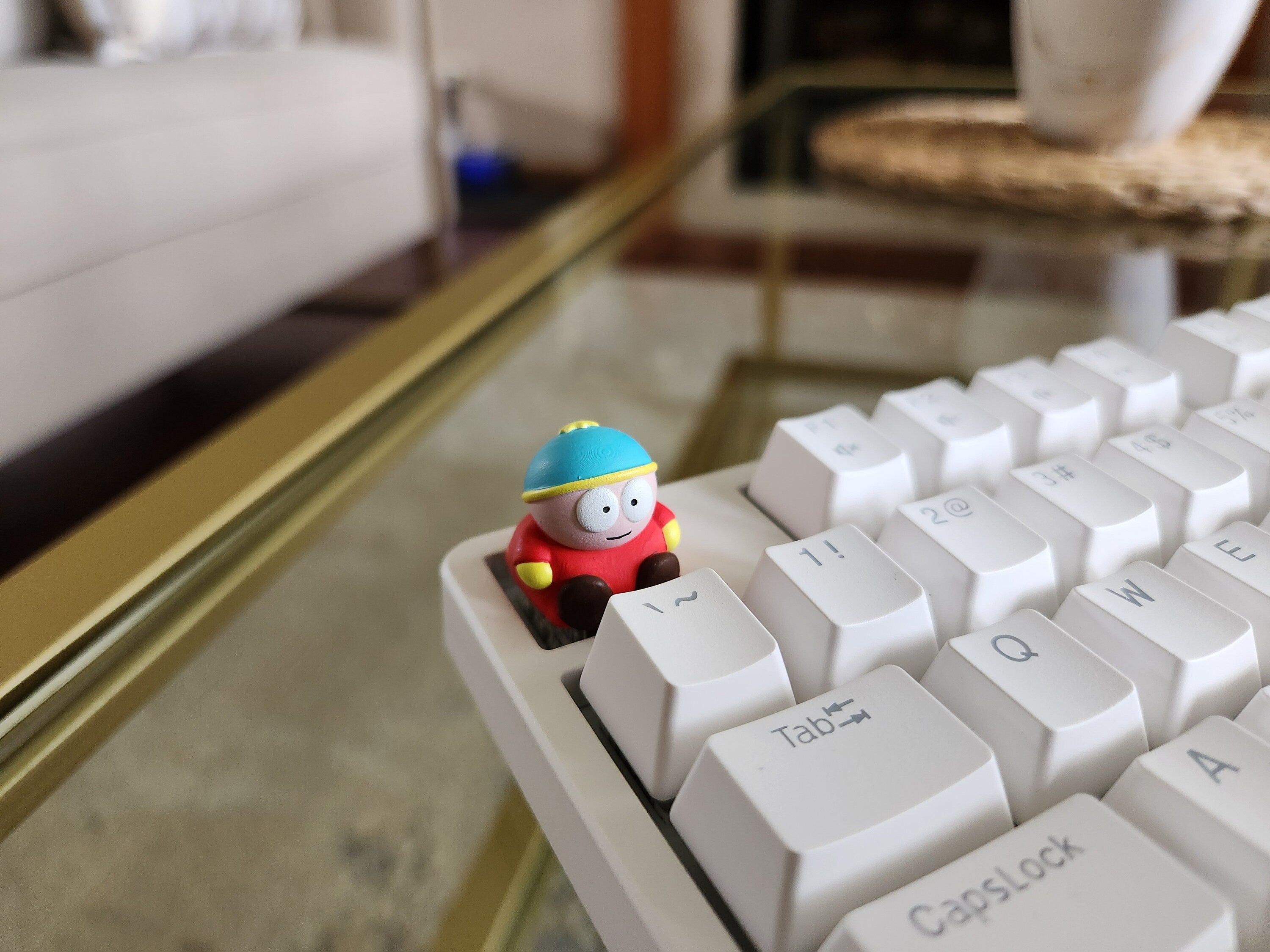 Hand-Painted Cartoon Eric Artisan Keycap for mechanical keyboard