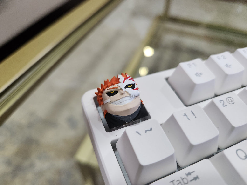 Hand-painted anime character artisan keycap for mechanical keyboard