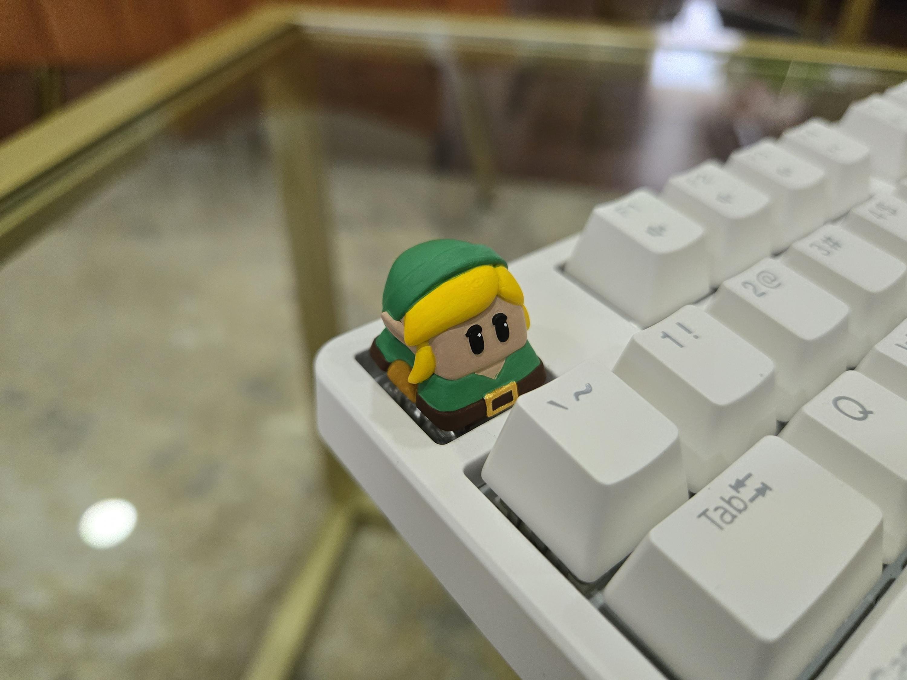 Hand-Painted Link Artisan Keycap for mechanical keyboard
