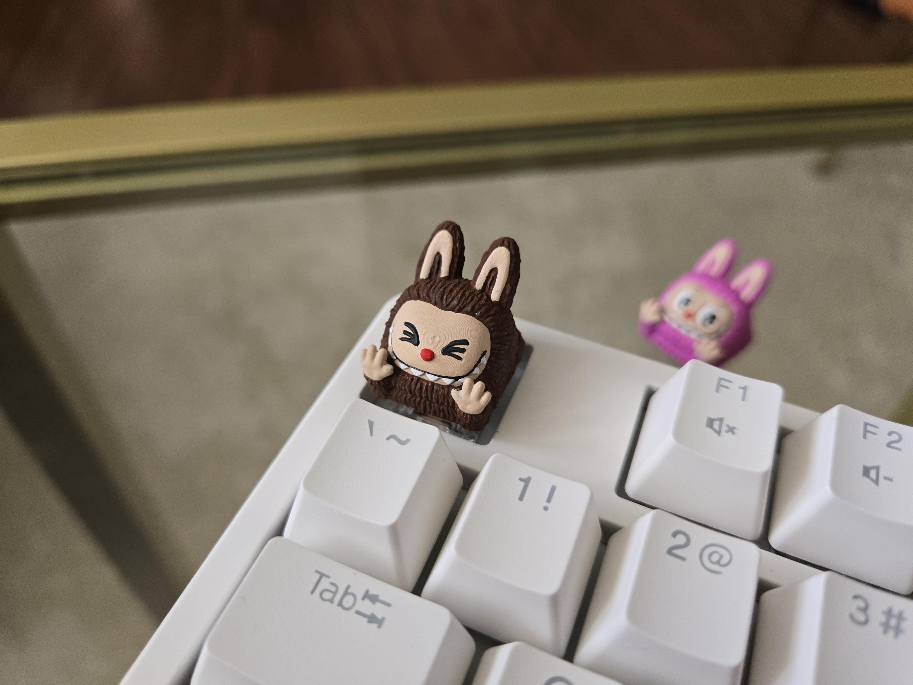 Hand-Painted Cartoon Artisan Keycaps for mechanical keyboard