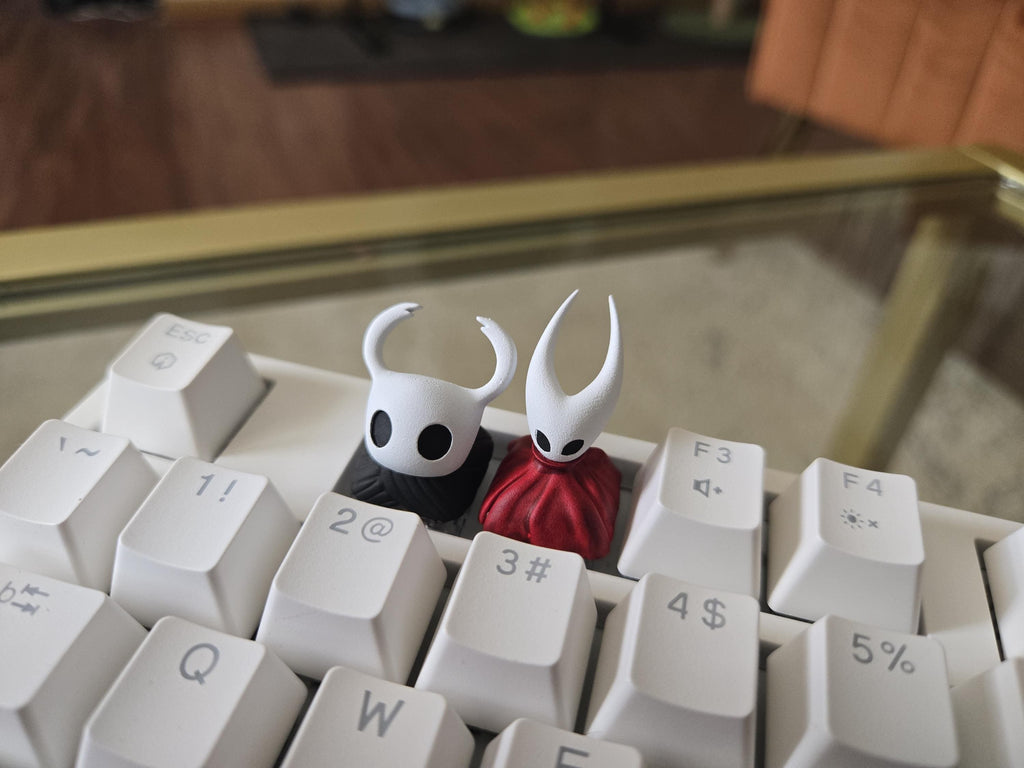 Hand-Painted Hollow Knight Artisan Keycaps for mechanical keyboard