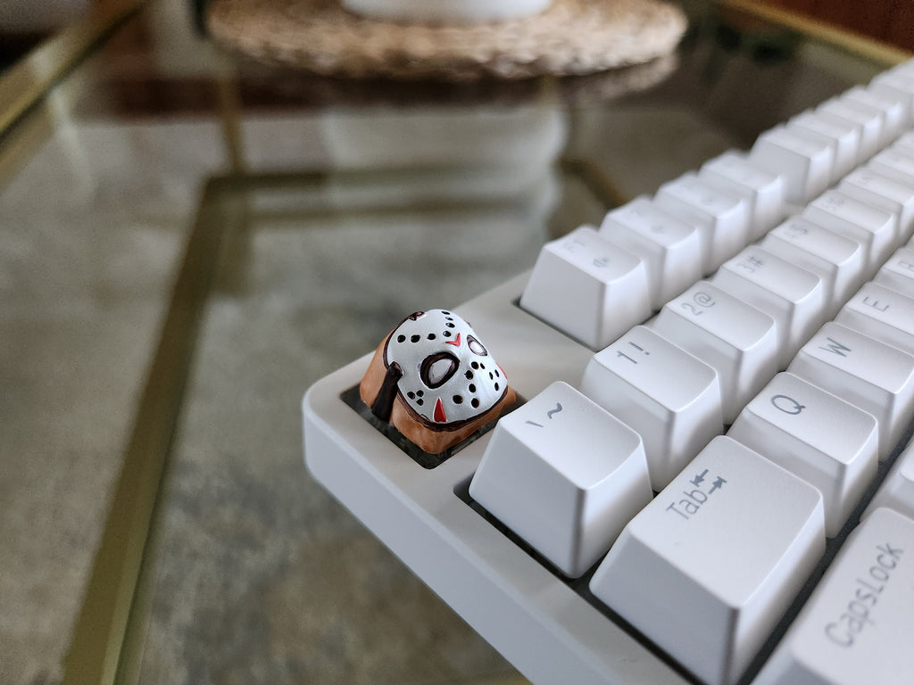Hand-Painted Jason Movie Artisan Keycap for mechanical keyboard